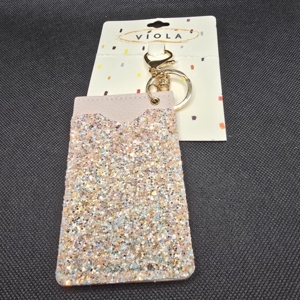 Viola Wallet Keychain Card Holder
